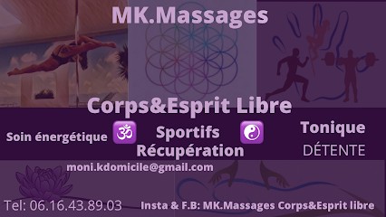 MK.Massages Corps&Esprit libre, Institut de Massage à Hendaye