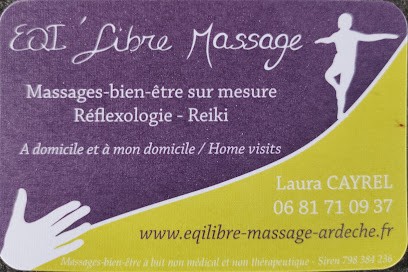 Eqi'Libre Massage, Institut de Massage à Jaujac