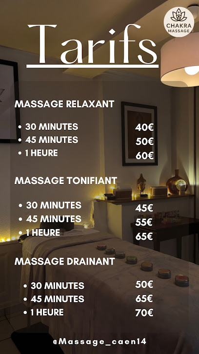 Chakra Massage Institut De Massage à Caen