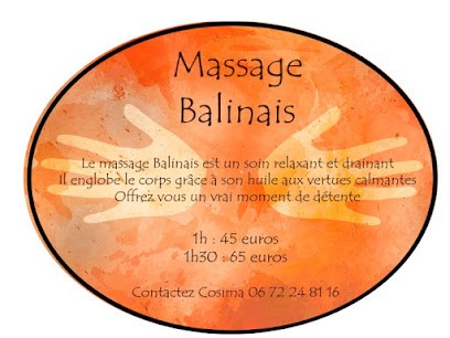 Massage Balinais Chez Cosima, Institut de Massage à Luc-en-Diois