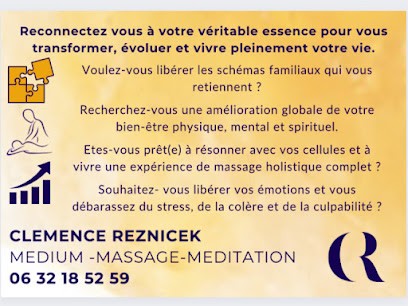 Clémence Reznicek Massothérapeute Médium, Institut de Massage à Jonzac