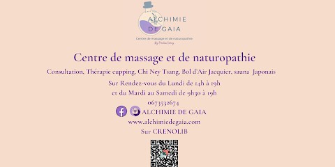 ALCHIMIE DE GAIA, Precillia Daney, Institut de Massage à Pertuis