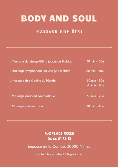 Body And Soul Institut De Massage à Nîmes