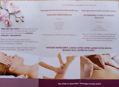 MASSAGES & BIEN ETRE - Marie-Christelle ALVAREZ  Dénouez Votre Corps, Libérez Votre Esprit , Institut de Massage à Saint-Pantaléon