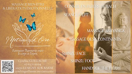 Métamorph'Ose - Cynthia Guillaume {Massage bien être. EFT. Fleurs de Bach}, Institut de Massage à Lusigny-sur-Barse