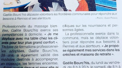 Les Ateliers Bien-être Rennes - Massage En Entreprise, Et Chez Les Particuliers, Institut de Massage à Melesse